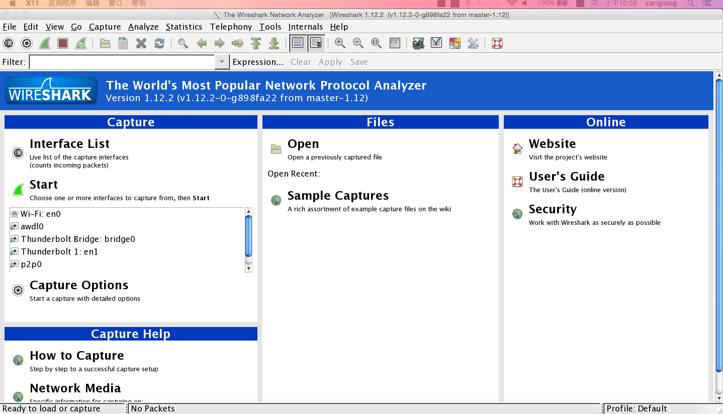 wireshark macbook