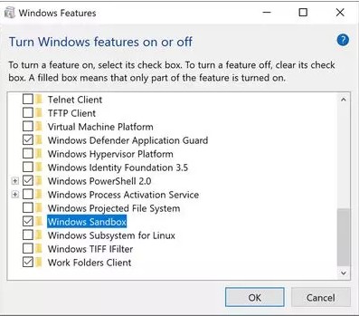 “Windows Sandbox”——PC主系統從未如此安全