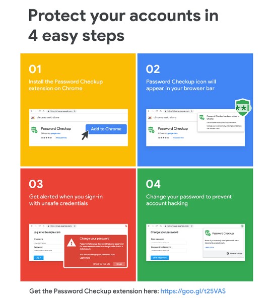 Google官方釋出Chrome擴充套件Password Checkup 檢查密碼是否安全