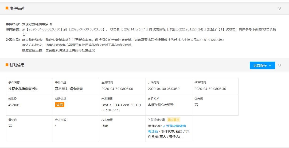 淺談安全管理和態勢平臺關鍵能力建設要點